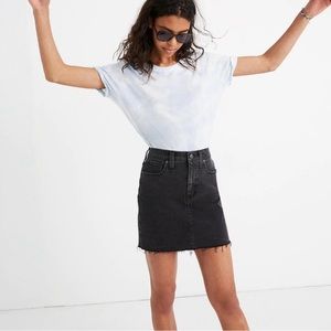 Madewell denim skirt